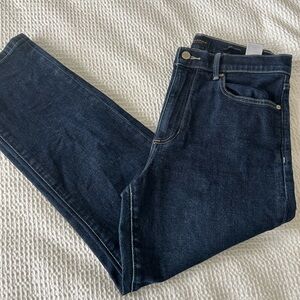 Banana Republic Premium Denim High rise straight jean